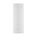 Радиатор биметаллический RIFAR CONVEX VENTIL 500х18 секций, мощность 1782 Вт, подключение резьбовое - 1″, нижнее, цвет - белый